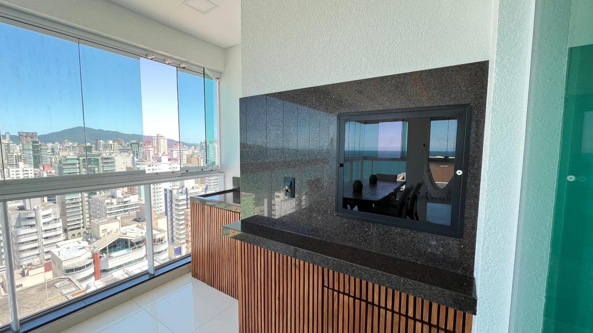 COBERTURA com belíssima vista para o mar e jacuzzi Itapema Exterior foto