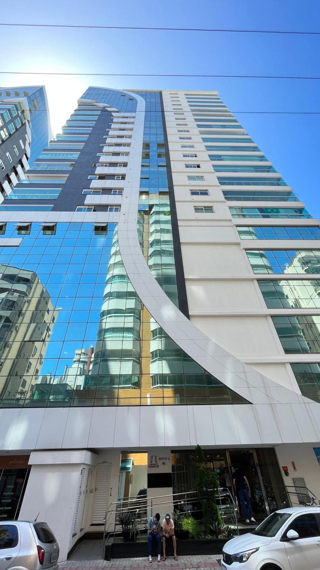 COBERTURA com belíssima vista para o mar e jacuzzi Itapema Exterior foto
